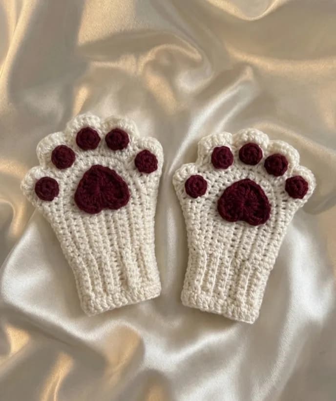 Paw hand gloves — 2